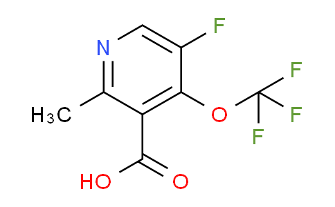 AM164349 | 1806729-38-3 | 5-Fluoro-2-methyl-4-(trifluoromethoxy)pyridine-3-carboxylic acid