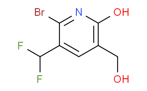 2-Bromo-3-(difluoromethyl)-6-hydroxypyridine-5-methanol