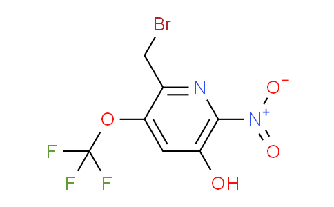 2-(Bromomethyl)-5-hydroxy-6-nitro-3-(trifluoromethoxy)pyridine