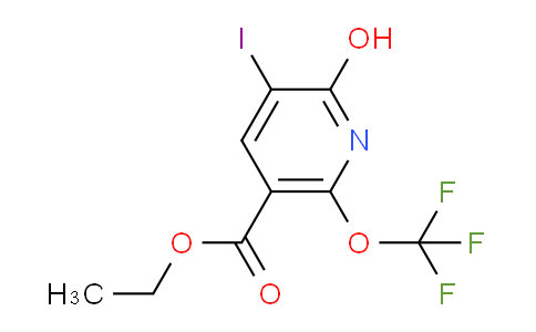 AM164355 | 1804477-46-0 | Ethyl 2-hydroxy-3-iodo-6-(trifluoromethoxy)pyridine-5-carboxylate