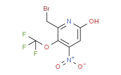 2-(Bromomethyl)-6-hydroxy-4-nitro-3-(trifluoromethoxy)pyridine