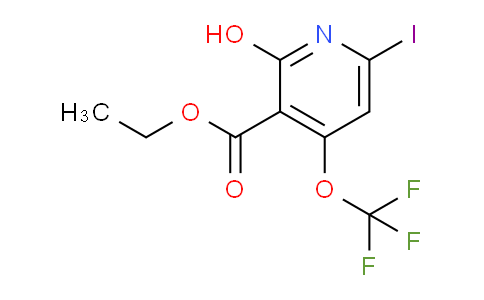 Ethyl 2-hydroxy-6-iodo-4-(trifluoromethoxy)pyridine-3-carboxylate