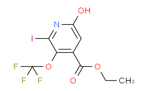 Ethyl 6-hydroxy-2-iodo-3-(trifluoromethoxy)pyridine-4-carboxylate