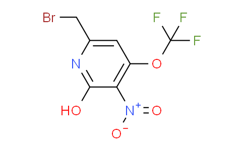6-(Bromomethyl)-2-hydroxy-3-nitro-4-(trifluoromethoxy)pyridine