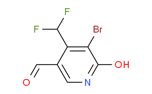 AM16437 | 1804661-79-7 | 3-Bromo-4-(difluoromethyl)-2-hydroxypyridine-5-carboxaldehyde