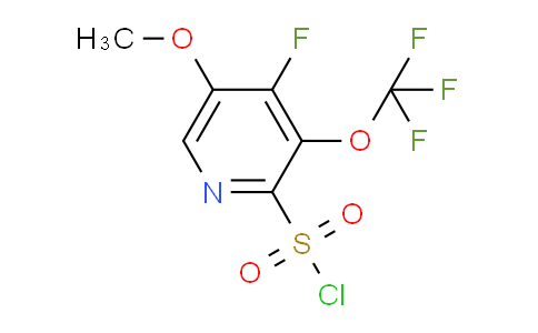 AM164373 | 1806720-34-2 | 4-Fluoro-5-methoxy-3-(trifluoromethoxy)pyridine-2-sulfonyl chloride