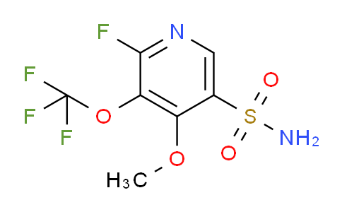 AM164374 | 1804310-51-7 | 2-Fluoro-4-methoxy-3-(trifluoromethoxy)pyridine-5-sulfonamide