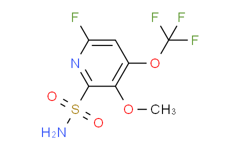 AM164378 | 1806256-92-7 | 6-Fluoro-3-methoxy-4-(trifluoromethoxy)pyridine-2-sulfonamide