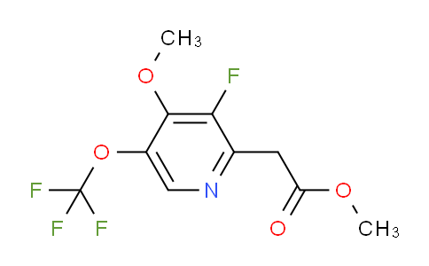 AM164379 | 1804324-71-7 | Methyl 3-fluoro-4-methoxy-5-(trifluoromethoxy)pyridine-2-acetate