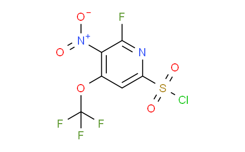 AM164381 | 1804819-47-3 | 2-Fluoro-3-nitro-4-(trifluoromethoxy)pyridine-6-sulfonyl chloride