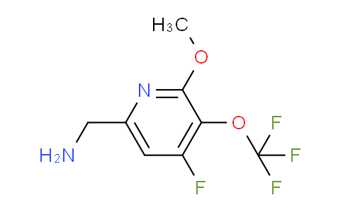 AM164383 | 1806261-50-6 | 6-(Aminomethyl)-4-fluoro-2-methoxy-3-(trifluoromethoxy)pyridine