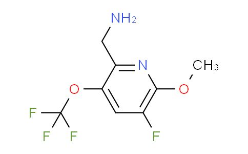 AM164386 | 1804304-01-5 | 2-(Aminomethyl)-5-fluoro-6-methoxy-3-(trifluoromethoxy)pyridine