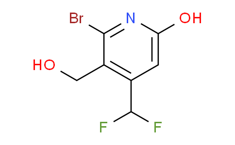 2-Bromo-4-(difluoromethyl)-6-hydroxypyridine-3-methanol
