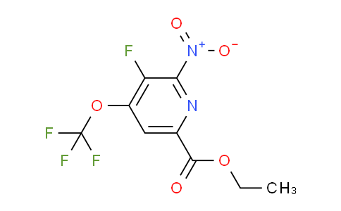 AM164396 | 1804319-04-7 | Ethyl 3-fluoro-2-nitro-4-(trifluoromethoxy)pyridine-6-carboxylate