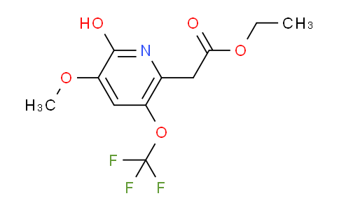 AM164405 | 1804823-69-5 | Ethyl 2-hydroxy-3-methoxy-5-(trifluoromethoxy)pyridine-6-acetate
