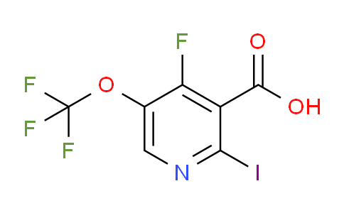 AM164407 | 1804325-09-4 | 4-Fluoro-2-iodo-5-(trifluoromethoxy)pyridine-3-carboxylic acid