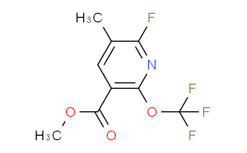 AM164414 | 1803702-83-1 | Methyl 2-fluoro-3-methyl-6-(trifluoromethoxy)pyridine-5-carboxylate