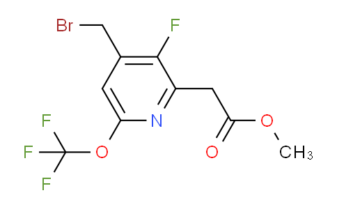 AM164421 | 1804757-85-4 | Methyl 4-(bromomethyl)-3-fluoro-6-(trifluoromethoxy)pyridine-2-acetate