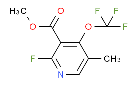 AM164422 | 1803702-91-1 | Methyl 2-fluoro-5-methyl-4-(trifluoromethoxy)pyridine-3-carboxylate