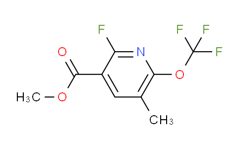 Methyl 2-fluoro-5-methyl-6-(trifluoromethoxy)pyridine-3-carboxylate