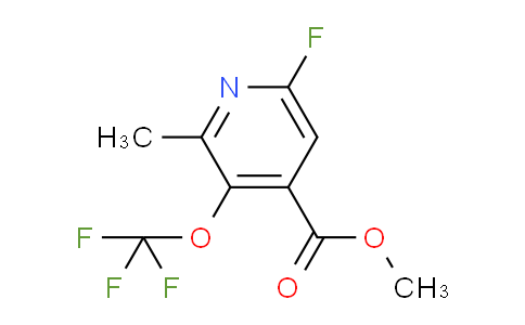 AM164426 | 1804316-89-9 | Methyl 6-fluoro-2-methyl-3-(trifluoromethoxy)pyridine-4-carboxylate