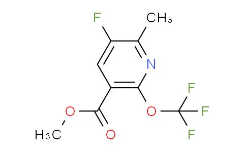 AM164430 | 1804316-93-5 | Methyl 3-fluoro-2-methyl-6-(trifluoromethoxy)pyridine-5-carboxylate