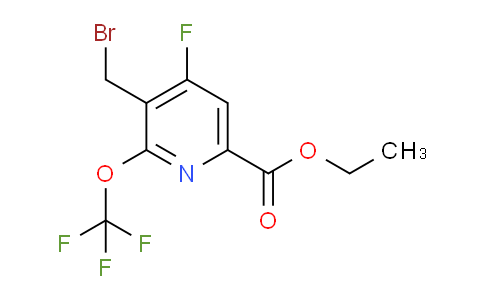 AM164432 | 1804317-30-3 | Ethyl 3-(bromomethyl)-4-fluoro-2-(trifluoromethoxy)pyridine-6-carboxylate