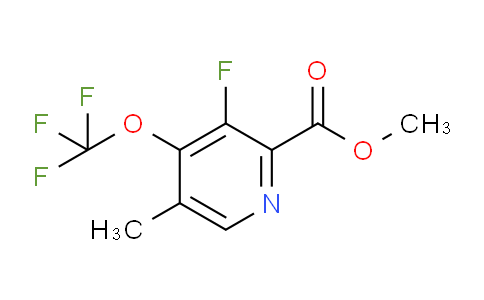 AM164435 | 1803703-04-9 | Methyl 3-fluoro-5-methyl-4-(trifluoromethoxy)pyridine-2-carboxylate