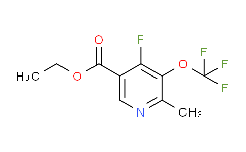 AM164436 | 1804312-47-7 | Ethyl 4-fluoro-2-methyl-3-(trifluoromethoxy)pyridine-5-carboxylate