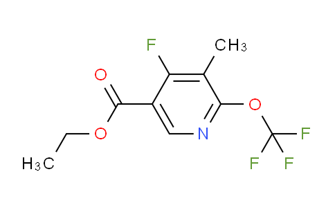 AM164441 | 1804641-82-4 | Ethyl 4-fluoro-3-methyl-2-(trifluoromethoxy)pyridine-5-carboxylate