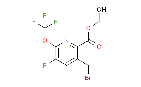 AM164442 | 1804756-16-8 | Ethyl 3-(bromomethyl)-5-fluoro-6-(trifluoromethoxy)pyridine-2-carboxylate