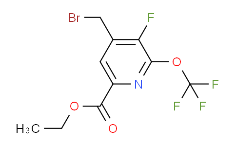 AM164446 | 1804480-97-4 | Ethyl 4-(bromomethyl)-3-fluoro-2-(trifluoromethoxy)pyridine-6-carboxylate