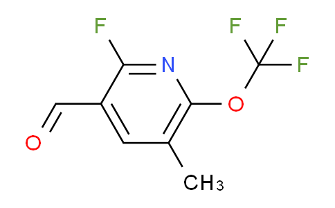 AM164447 | 1803702-20-6 | 2-Fluoro-5-methyl-6-(trifluoromethoxy)pyridine-3-carboxaldehyde