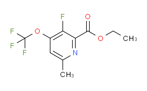 AM164448 | 1804315-64-7 | Ethyl 3-fluoro-6-methyl-4-(trifluoromethoxy)pyridine-2-carboxylate