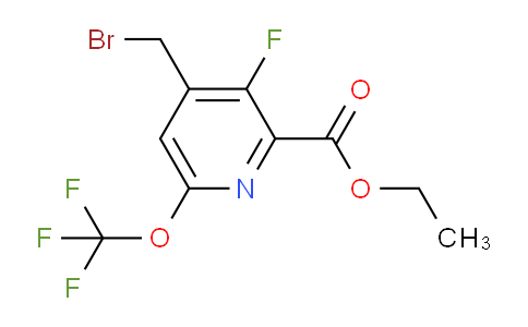 AM164450 | 1804749-06-1 | Ethyl 4-(bromomethyl)-3-fluoro-6-(trifluoromethoxy)pyridine-2-carboxylate
