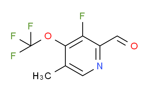 3-Fluoro-5-methyl-4-(trifluoromethoxy)pyridine-2-carboxaldehyde