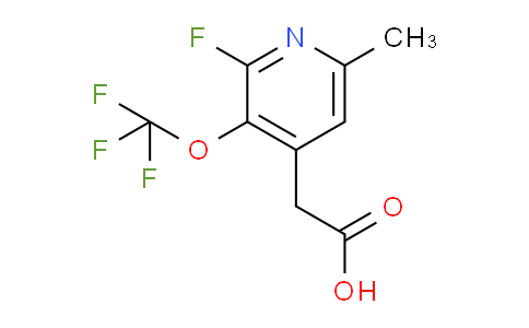 AM164466 | 1804782-98-6 | 2-Fluoro-6-methyl-3-(trifluoromethoxy)pyridine-4-acetic acid