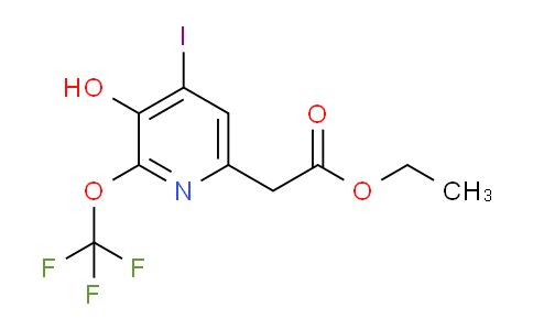 AM164484 | 1806715-83-2 | Ethyl 3-hydroxy-4-iodo-2-(trifluoromethoxy)pyridine-6-acetate