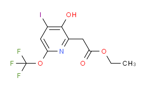 AM164487 | 1804478-52-1 | Ethyl 3-hydroxy-4-iodo-6-(trifluoromethoxy)pyridine-2-acetate