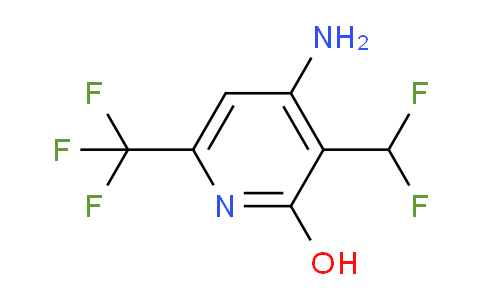 AM16450 | 1806816-11-4 | 4-Amino-3-(difluoromethyl)-2-hydroxy-6-(trifluoromethyl)pyridine