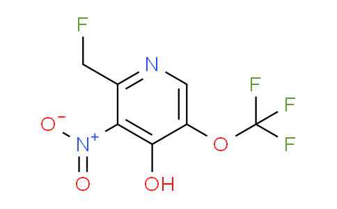 2-(Fluoromethyl)-4-hydroxy-3-nitro-5-(trifluoromethoxy)pyridine