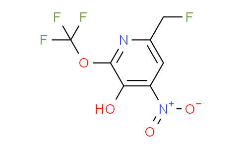 6-(Fluoromethyl)-3-hydroxy-4-nitro-2-(trifluoromethoxy)pyridine