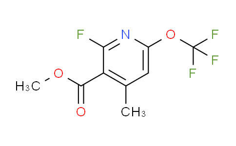 AM164523 | 1804315-81-8 | Methyl 2-fluoro-4-methyl-6-(trifluoromethoxy)pyridine-3-carboxylate