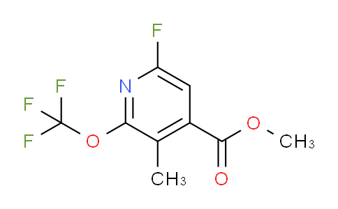 AM164525 | 1804332-74-8 | Methyl 6-fluoro-3-methyl-2-(trifluoromethoxy)pyridine-4-carboxylate