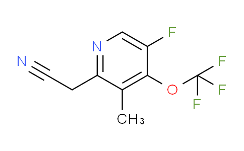 AM164526 | 1804329-71-2 | 5-Fluoro-3-methyl-4-(trifluoromethoxy)pyridine-2-acetonitrile