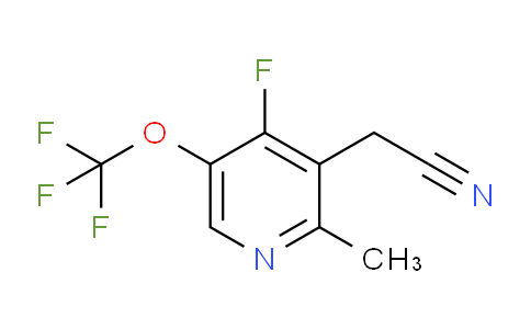 AM164529 | 1804329-78-9 | 4-Fluoro-2-methyl-5-(trifluoromethoxy)pyridine-3-acetonitrile