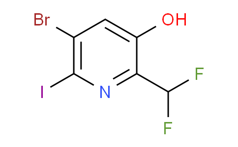 AM16454 | 1805244-82-9 | 5-Bromo-2-(difluoromethyl)-3-hydroxy-6-iodopyridine