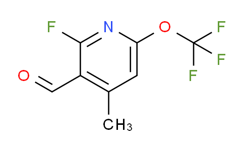 2-Fluoro-4-methyl-6-(trifluoromethoxy)pyridine-3-carboxaldehyde