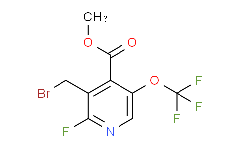 AM164542 | 1804755-40-5 | Methyl 3-(bromomethyl)-2-fluoro-5-(trifluoromethoxy)pyridine-4-carboxylate