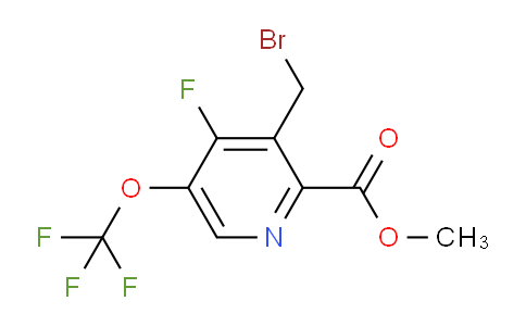 AM164545 | 1804480-69-0 | Methyl 3-(bromomethyl)-4-fluoro-5-(trifluoromethoxy)pyridine-2-carboxylate